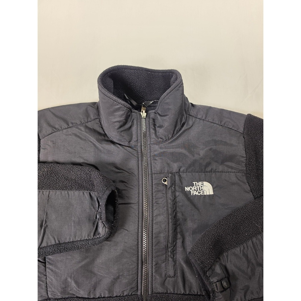 The North Face Jacket Womens Large Black Polartec Fleece Full Zip Outdoor Warm